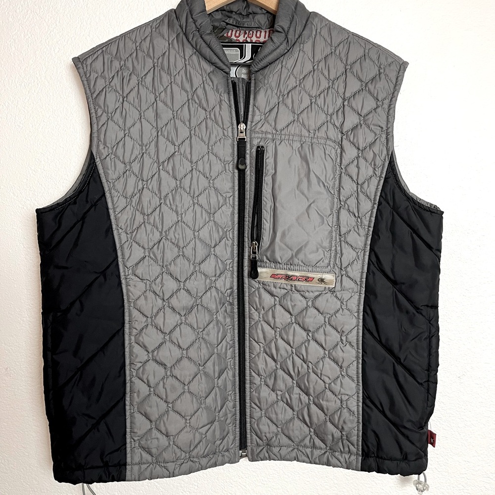 Mens Spyder Team Venom quilt vest size Medium